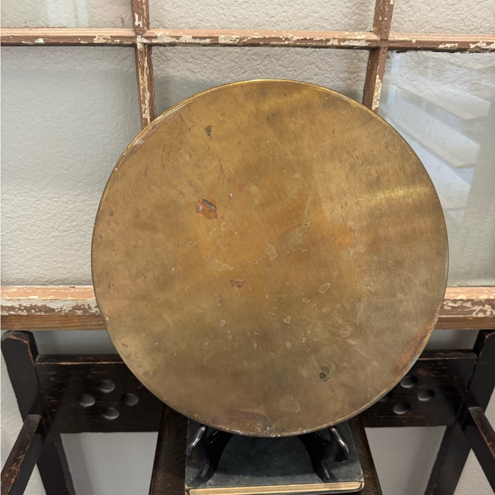 Vintage Brass Decorative Tray - Picture 2 of 3